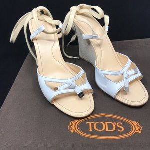 Tod’s espadrilles sandal size 9.5
